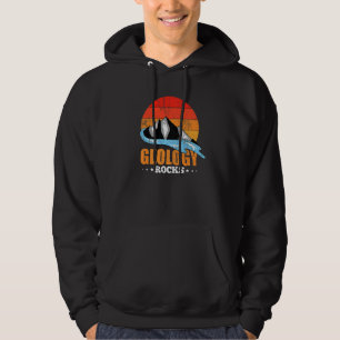 Sudadera Geólogo de la montaña que recopila geología retro