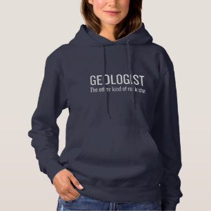 Sudadera Geólogo El otro tipo de estrella del rock