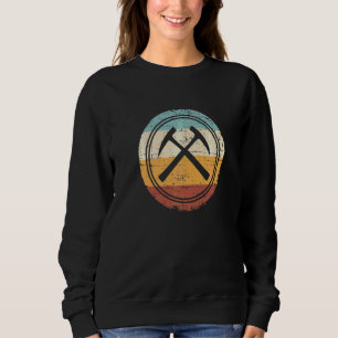 Sudadera Geólogo Retro Antiguo Geología Piedra Geología