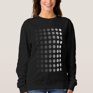 Sudadera Geometría Transparente Sólida de Círculo Geométric