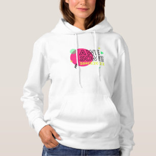 Sudadera Geométrica rosa y amarilla