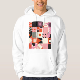 Sudadera Geométrico escandinavo: patrón de arte colorido