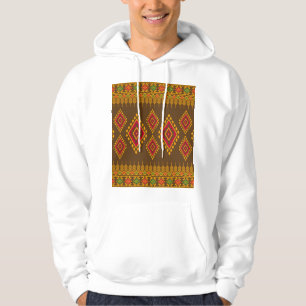 Sudadera Geométrico étnico, diseño tradicional, sin costura