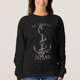 Sudadera George Island Florida Vacaciones Ancla Náutica Sai