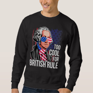 Sudadera George Washington Demasiado Guay Para El Gobierno 