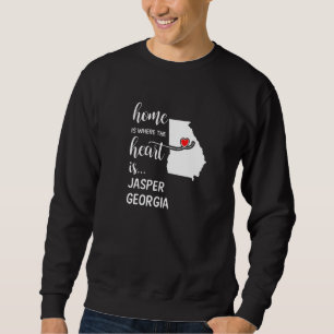 Sudadera Georgia Home Es Donde El Corazón Es El Condado De