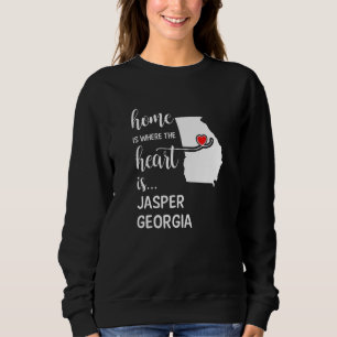 Sudadera Georgia Home Es Donde El Corazón Es El Condado De