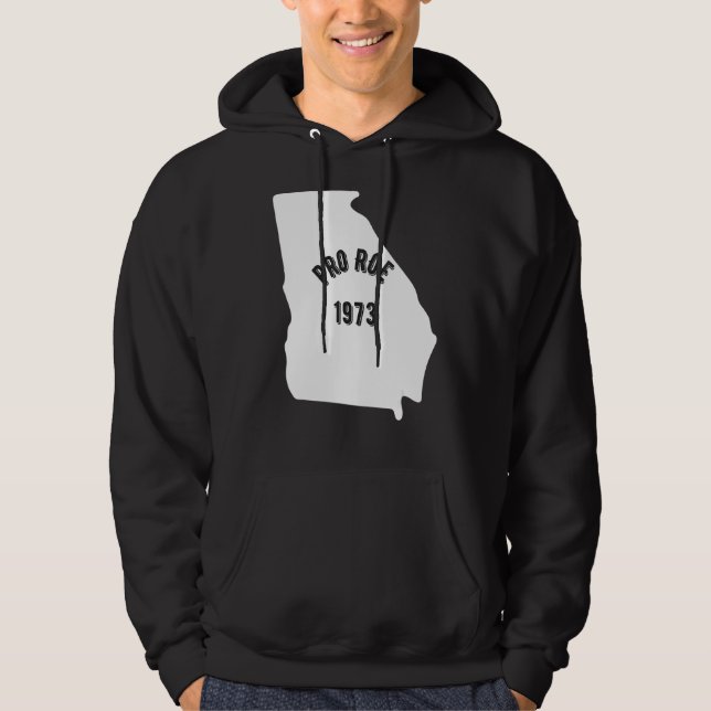 Sudadera Georgia Pro Roe 1973 (Anverso)