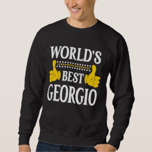 Sudadera Georgio Nombre personal Divertido nombre del abeja