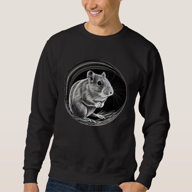 Sudadera Gerbil Animal  Wildlife Gerbils  1 (Anverso)