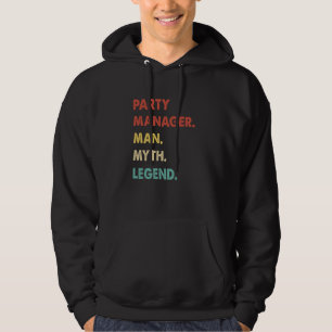 Sudadera Gerente de Fiesta Hombre Mito Leyenda 1
