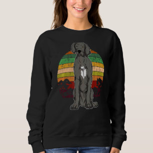 Sudadera German Mastiff Great Dane Sunset