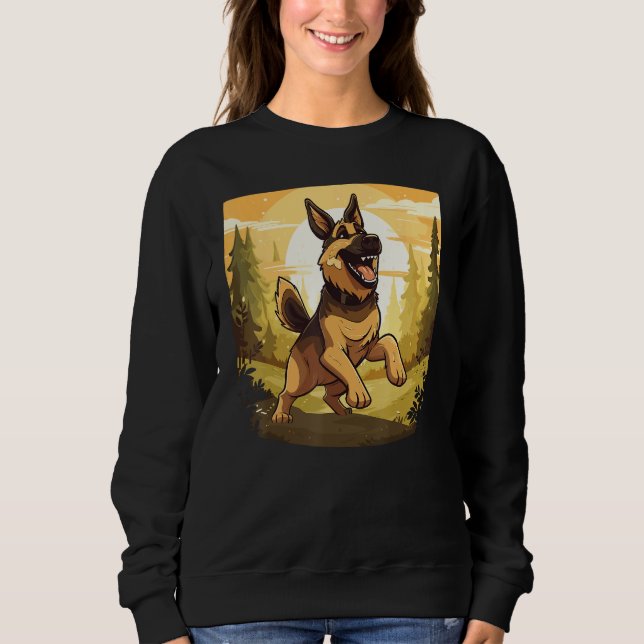 Sudadera German Shepherd (Anverso)
