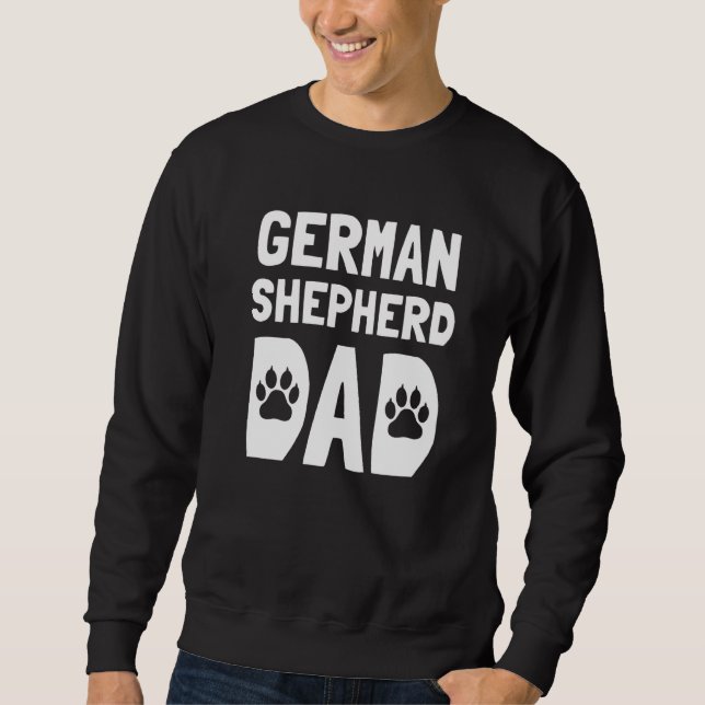 Sudadera German Shepherd Dad (Anverso)