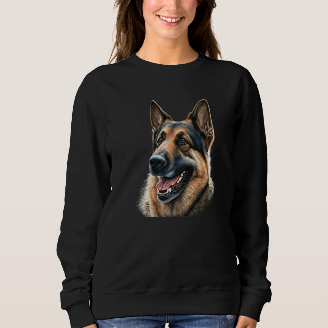 Sudadera German shepherd Dog Lover Pet Premium (Anverso)