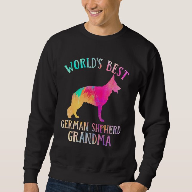 Sudadera German Shepherd  Worldu2019s Best German Shepherd  (Anverso)