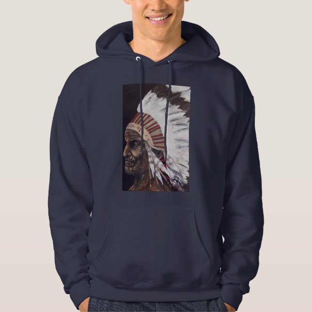 Sudadera Geronimo (Guerrero de Ruidoso) (Anverso)