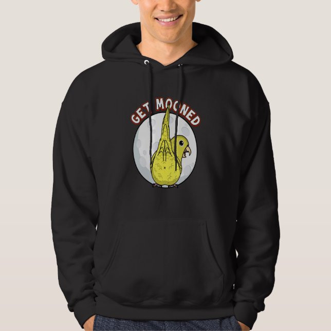Sudadera Get Mooned I Parrot Underfluffies I Yellow Parrotl (Anverso)