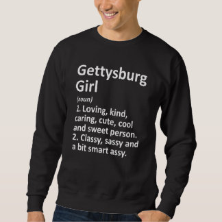 Sudadera GETTYSBURG CHICA PA PENNSYLVANIA Funny City Home R
