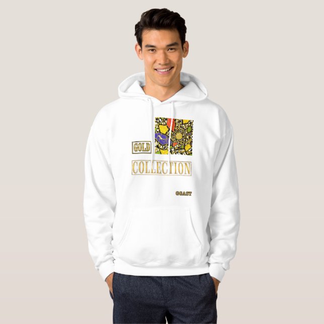 Sudadera GGAST - "Adult pullover Hoodie" GOLD (Anverso completo)