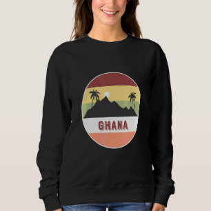 Sudadera Ghana Montaña y Palmeras