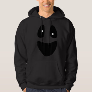 Sudadera Ghost - Funny Scary Face Lazy Halloween Costume