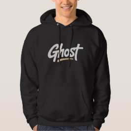 Sudadera Ghost Hoodie – Typography Streetwear  Design