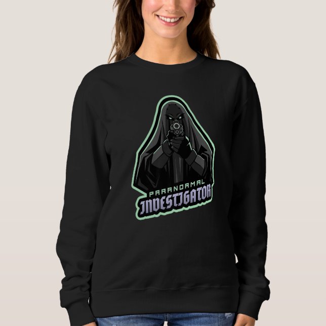 Sudadera Ghost Hunting Paranormal Investigator  (Anverso)