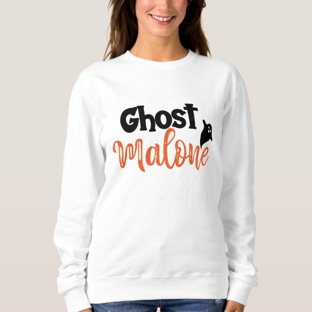 Sudadera Ghost Malone Sweatshirt Crewneck | Post Malone (Anverso)