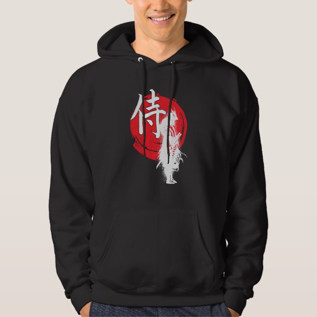 Sudadera Ghost Samurai Warrior Way Of The Bushido Samurai M (Anverso)