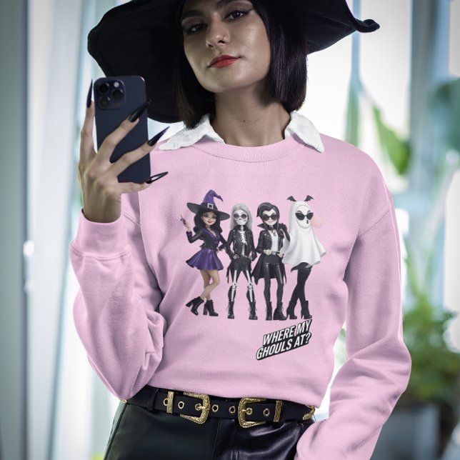 Sudadera Ghouls Night Out Halloween Sweatshirt (Subido por el creador)