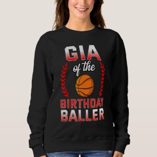 Sudadera Gia De La Celebración Del Día Del Bday