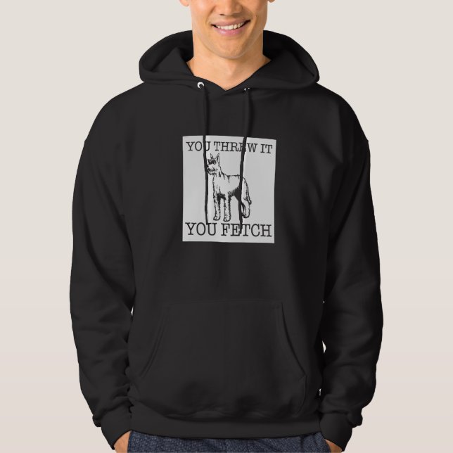 Sudadera Giant Schnauzer funny dog lover gift Premium (Anverso)