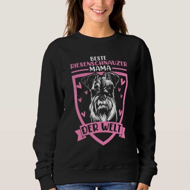 Sudadera Giant Schnauzer Mama (Anverso)