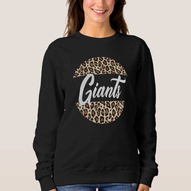 Sudadera Giants High School Mascot Sports Team Women's Gian (Anverso)