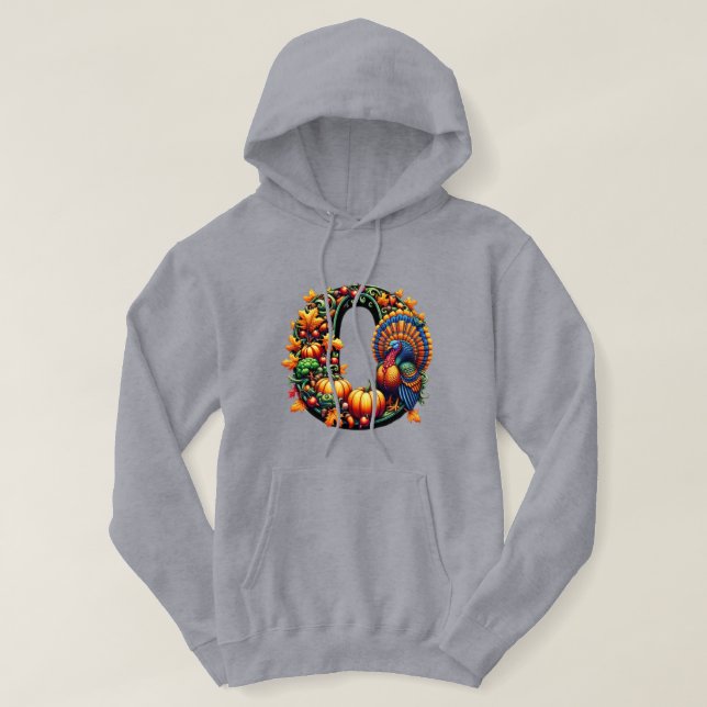 Sudadera Gift letter o Thanksgiving style  (Diseño del anverso)