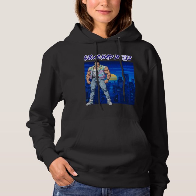 SUDADERA GIGACHAD IN 80S (Anverso)