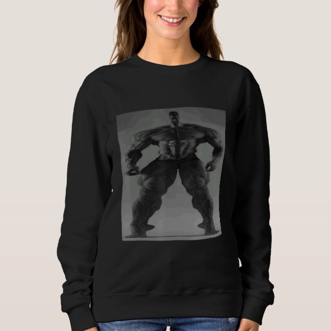 Sudadera Gigachad Promedio Sigma Male Grindset Meme 1 (Anverso)