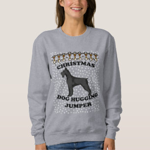 Sudadera Gigante Navidades de perro Schnauzer