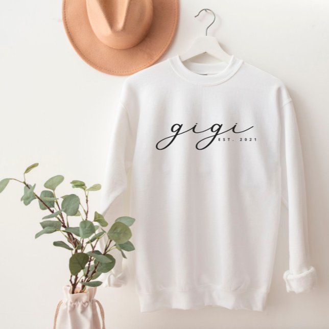 Sudadera Gigi Abuela personalizada (Subido por el creador)