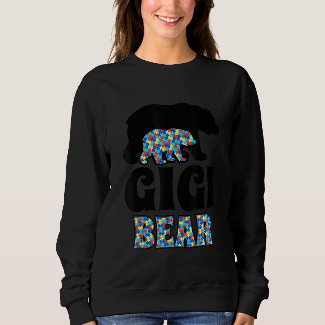 Sudadera Gigi Bear Autism Awareness (Anverso)