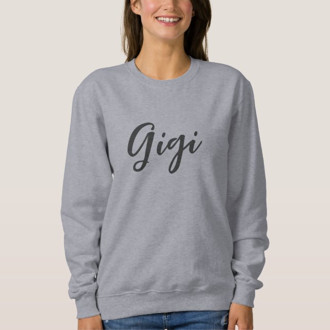 Sudadera Gigi Minimalista (Anverso)