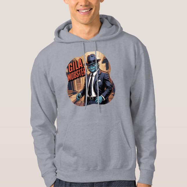 Sudadera Gila Mobster Ilustracion Combo Creatura Graciosa (Anverso)