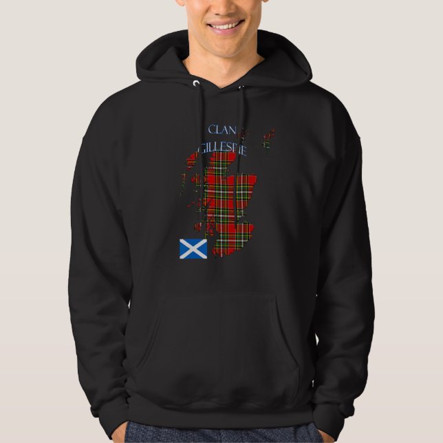 Sudadera Gillespie Scottish Clan Tartan Scotland (Anverso)