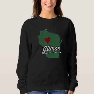 Sudadera GILMAN Wisconsin WI USA City State Souvenir