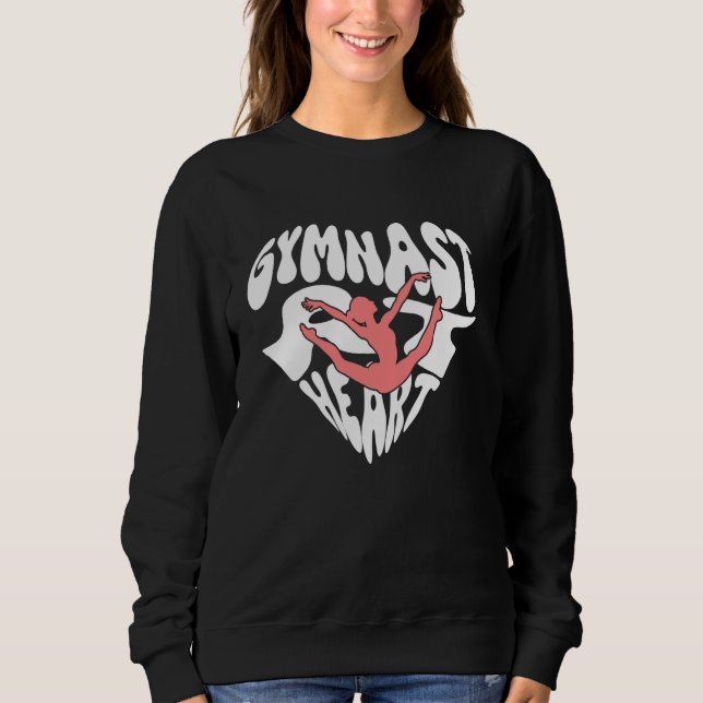 Sudadera Gimnasia De Gimnasia Cuesta En Gráfica Gimnasta Ca (Anverso)