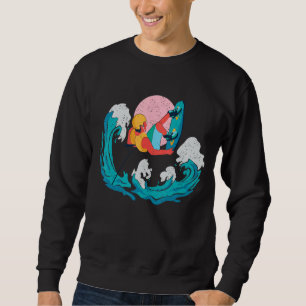 Sudadera Gimnasia gráfica retro Acrobat Acrobatic