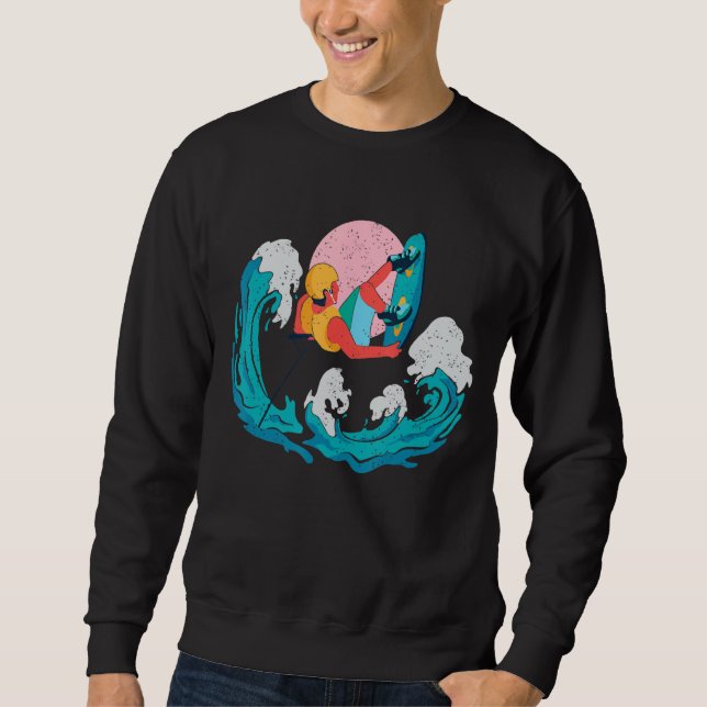 Sudadera Gimnasia gráfica retro Acrobat Acrobatic (Anverso)