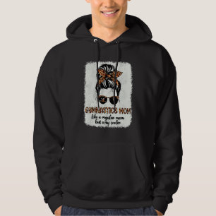 Sudadera Gimnasia leoparlante mamá se burla de un gimnasta