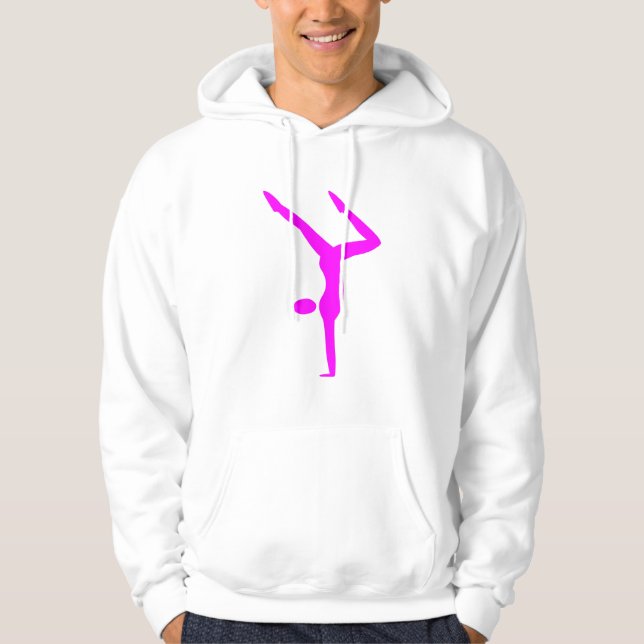 Sudadera Gimnasia - Magenta (Anverso)